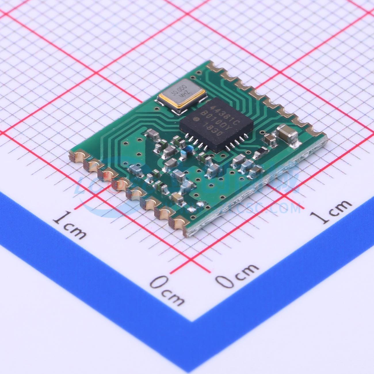 Module RF DL-RTS4438B-433M DreamLNK SMD 15x12.5mm 433.92MHz - Techcore Việt Nam