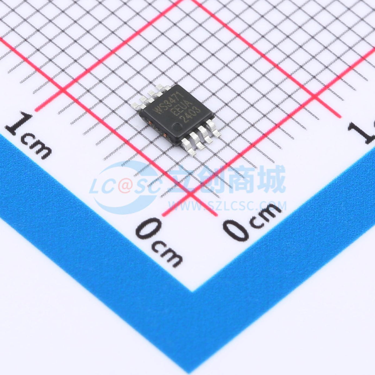 IC giao tiếp RS-485/RS-422 WS3471EEUA NJGW MSOP-8 - Techcore Việt Nam