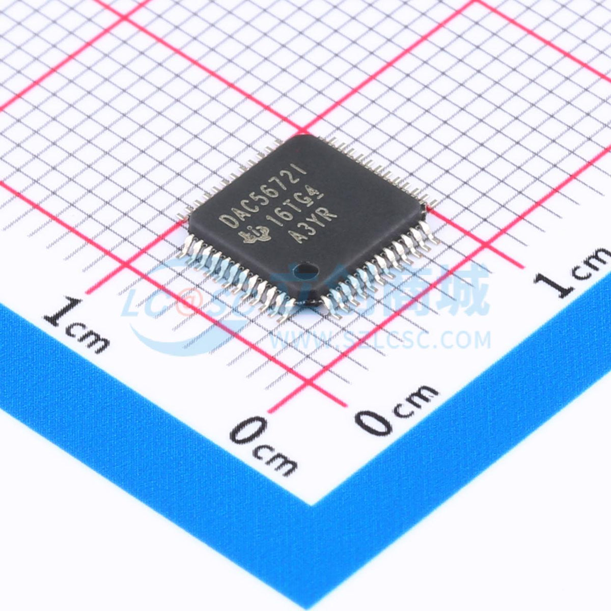 IC DAC DAC5672IPFBR TQFP-48(7x7) - Techcore Việt Nam