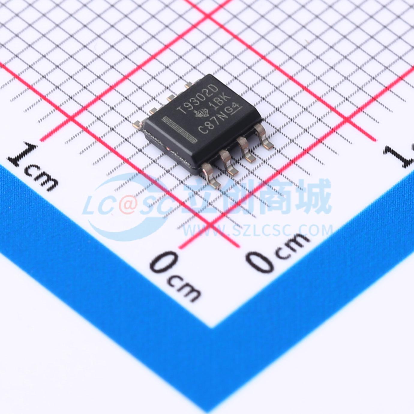 IC Khuếch Đại Thuật Toán TLV9302IDR Texas Instruments SOIC-8 2 kênh Rail-to-Rail 40 V 1 MHz - Techcore Việt Nam