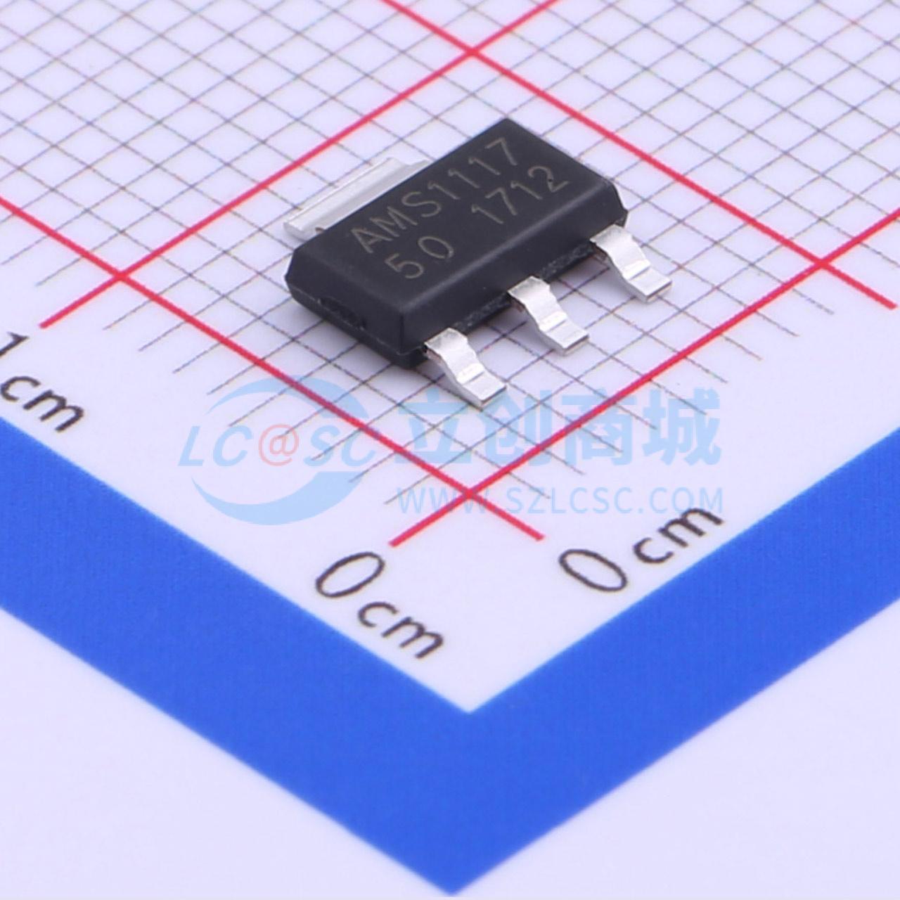 IC ổn áp tuyến tính LDO AMS1117-5.0 UMW SOT-223 - Techcore Việt Nam