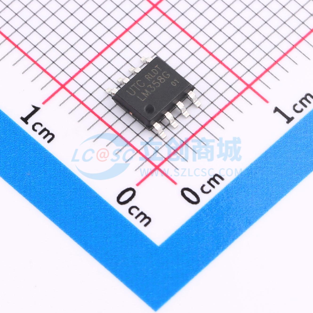 IC Khuếch Đại Thuật Toán LM358G-S08-R UTC SOIC-8 2 kênh - Techcore Việt Nam