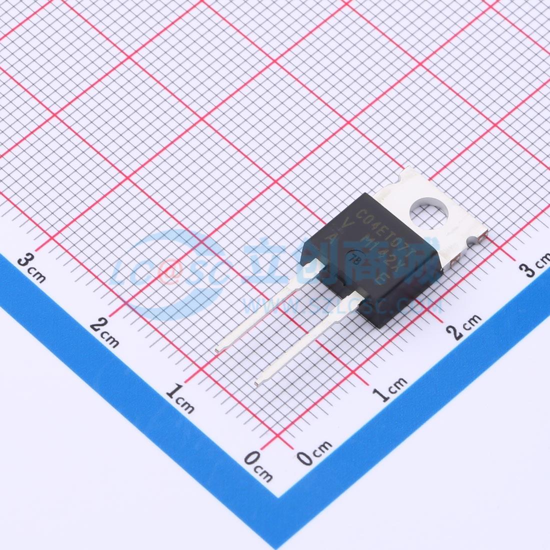 Diode SiC VS-C04ET07T-M3 Vishay TO-220-2 1.7V@4A - Techcore Việt Nam