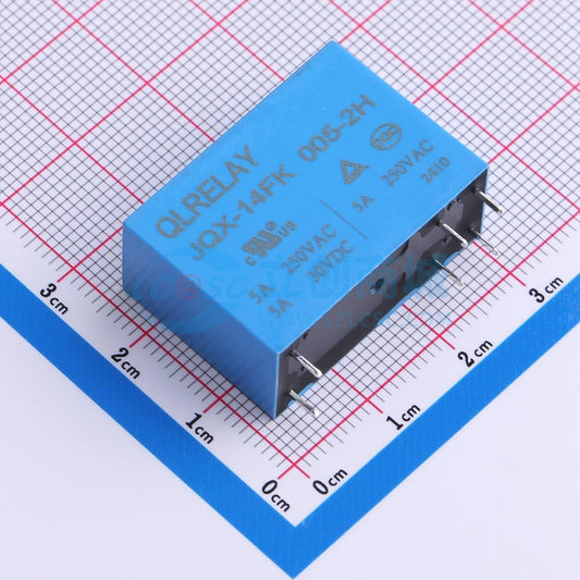 Rơ-le công suất JQX-14FK 005-2H QLRELAY 5V THT,29.2x12.8mm - Techcore Việt Nam