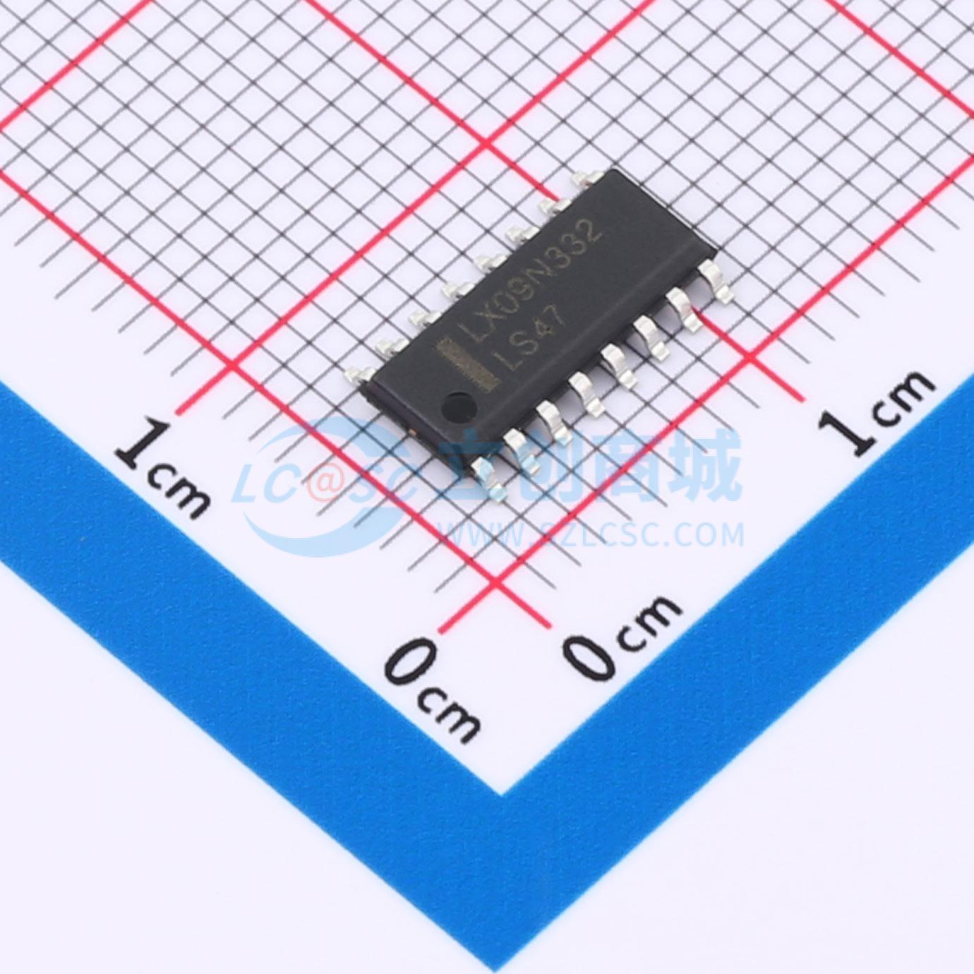 IC điều khiển LED 7 đoạn SN74LS47DR(LX) LX SOP-16 1V - Techcore Việt Nam