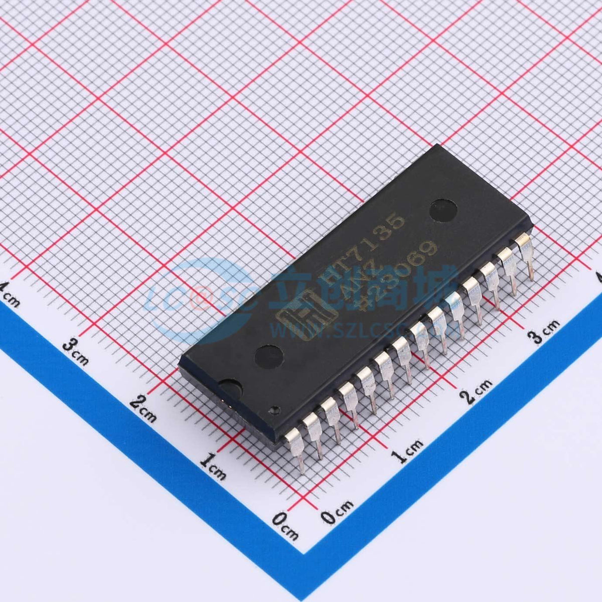 IC ADC HT7135ANZ DIP-28 - Techcore Việt Nam