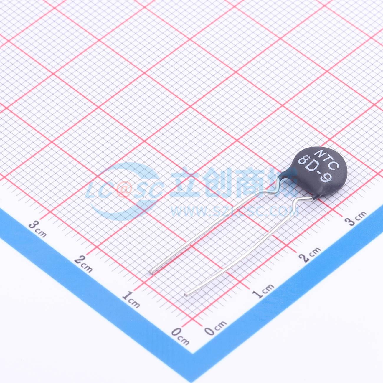 Điện trở nhiệt NTC MF72 8D-9 R+O Xuyên lỗ, P=7.5mm 8Ω - Techcore Việt Nam