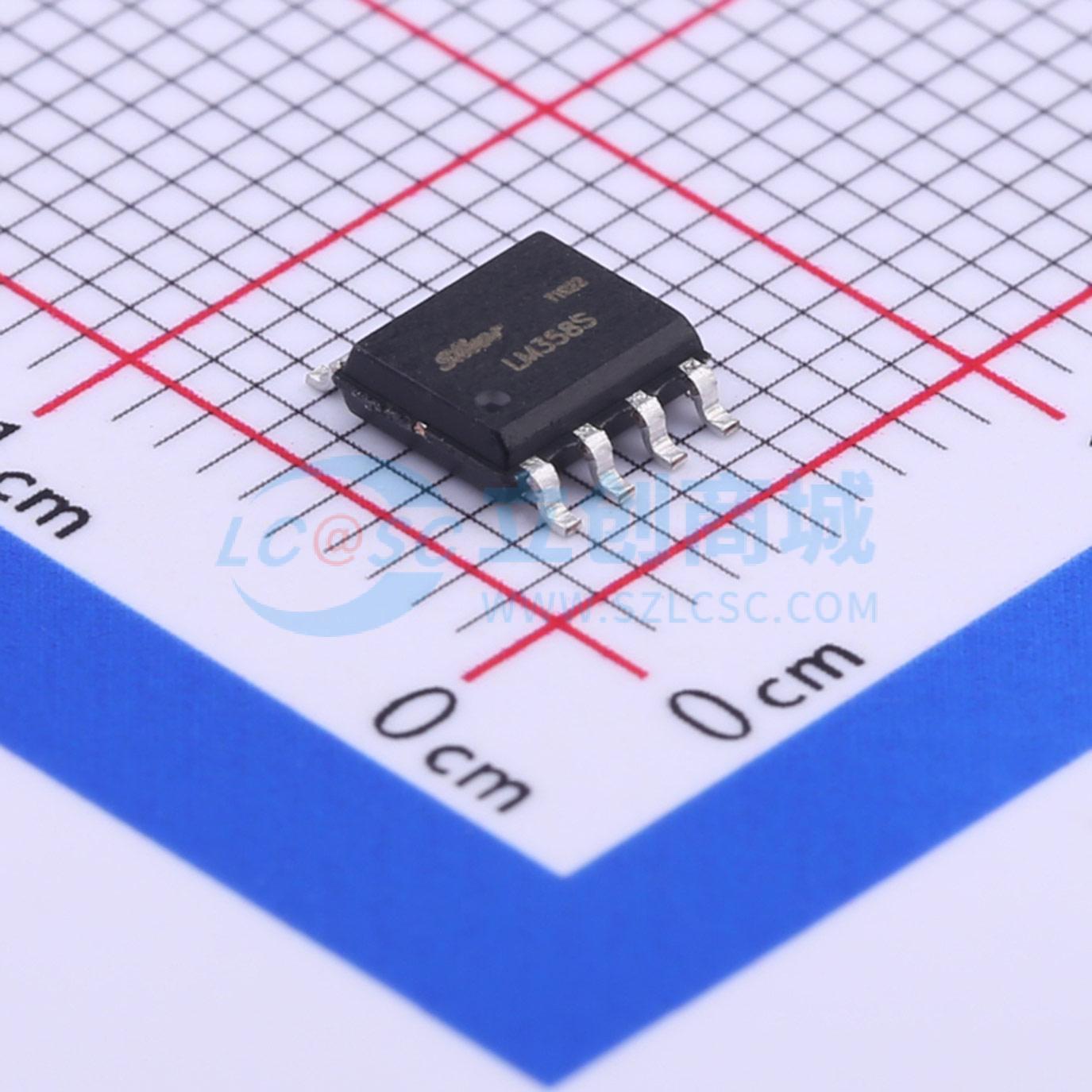 IC Khuếch Đại Thuật Toán LM358S Slkor SOP-8 2 kênh - Techcore Việt Nam