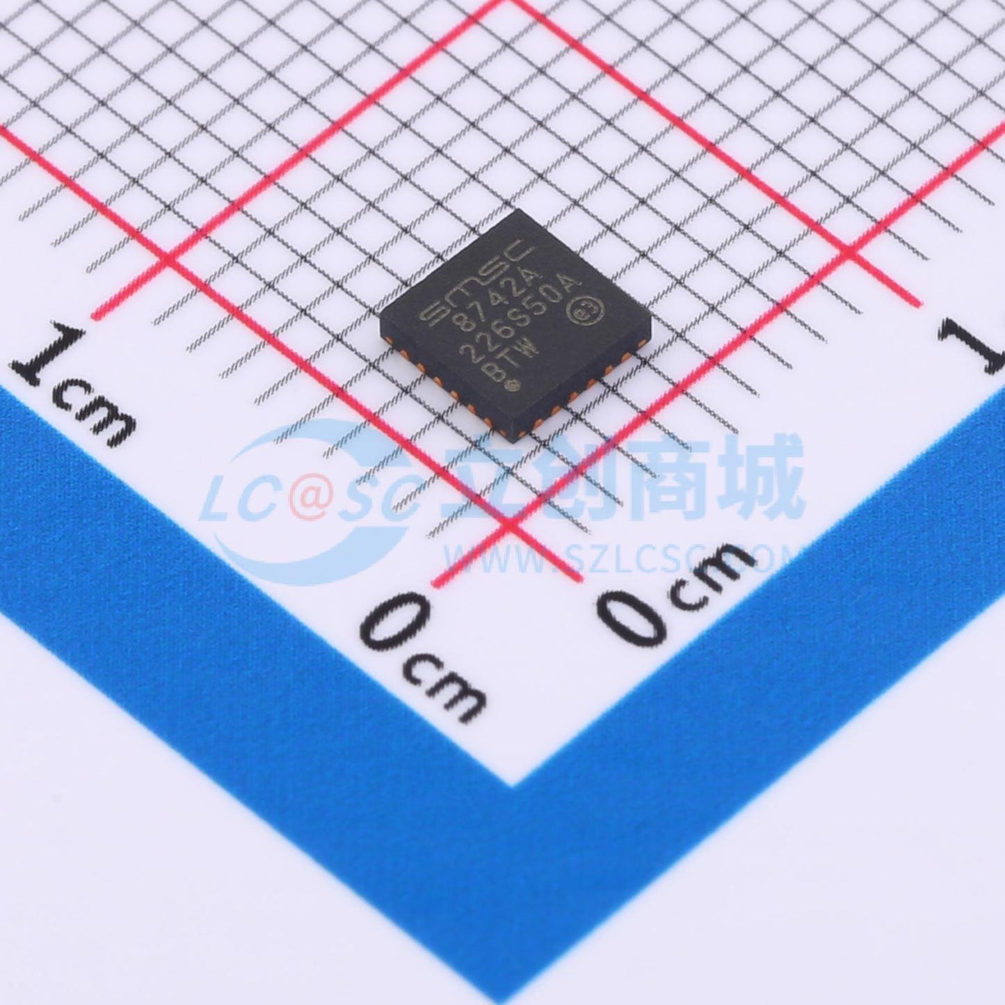 IC giao tiếp LAN8742A-CZ-TR MICROCHIP QFN-24-EP(4x4) - Techcore Việt Nam