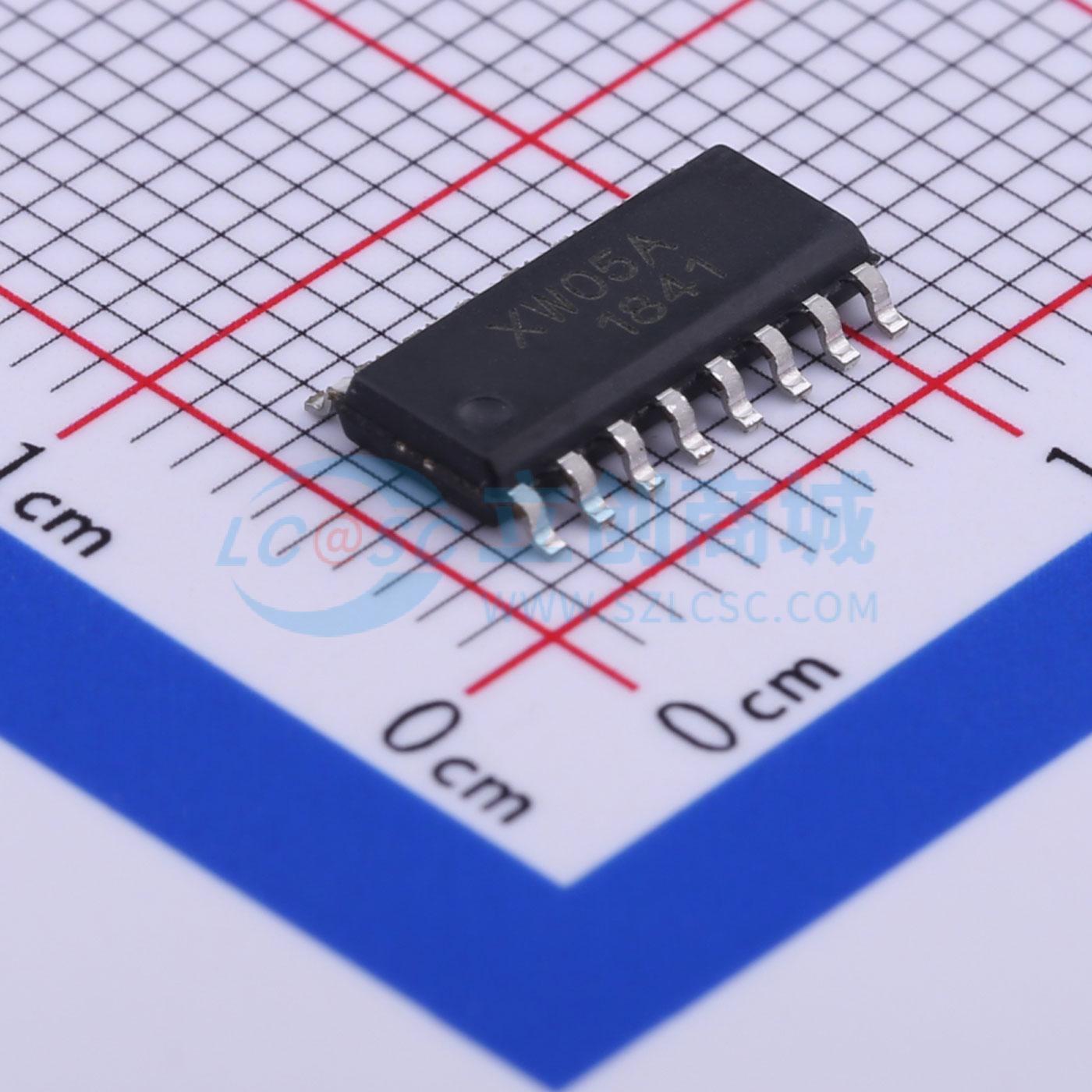 IC cảm ứng chạm XW05A XMXW SOP-16 2.5V~5.5V Dùng cho thiết bị điện tử - Techcore Việt Nam