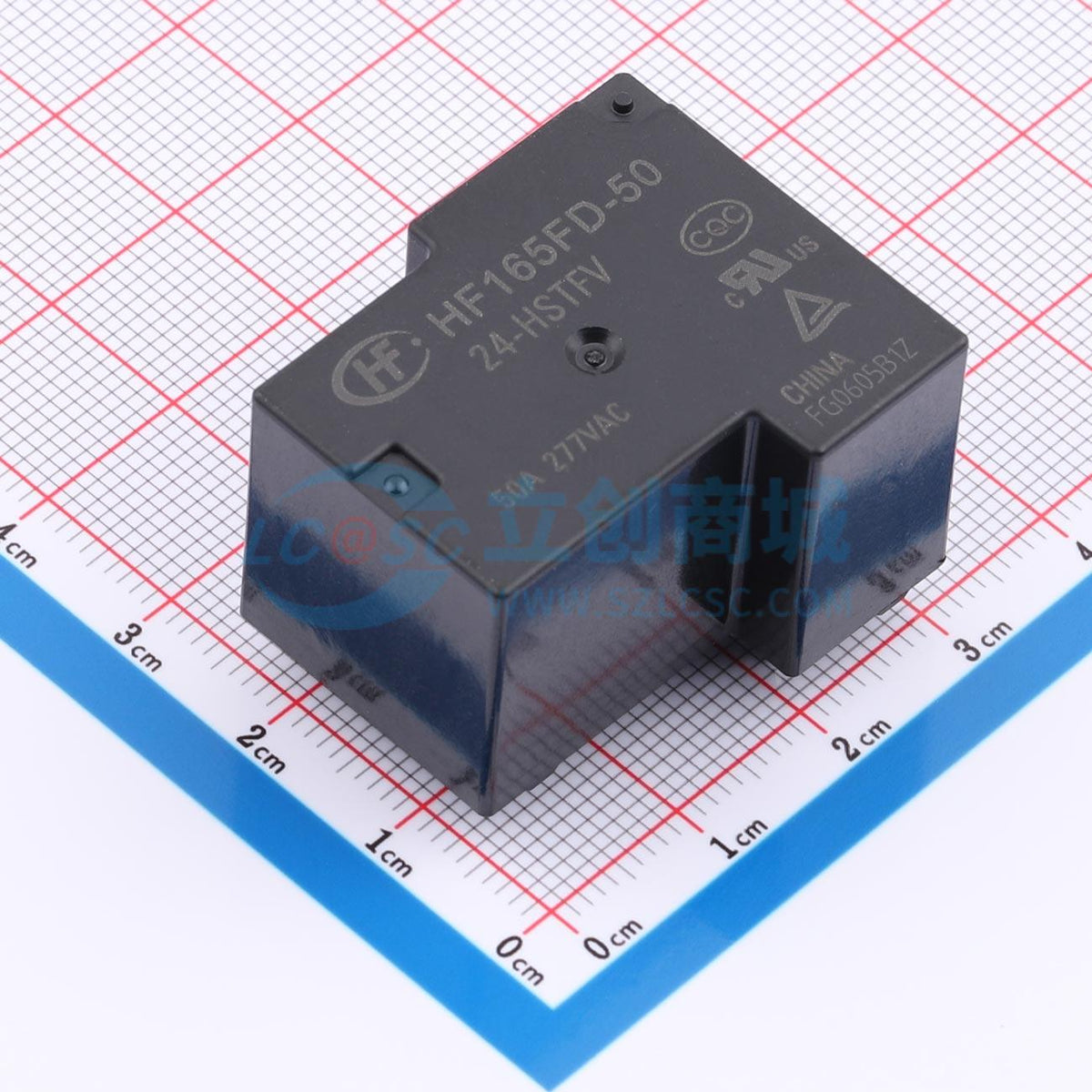 Rơ-le công suất HF165FD-50/24-HSTFV HF THT - Techcore Việt Nam