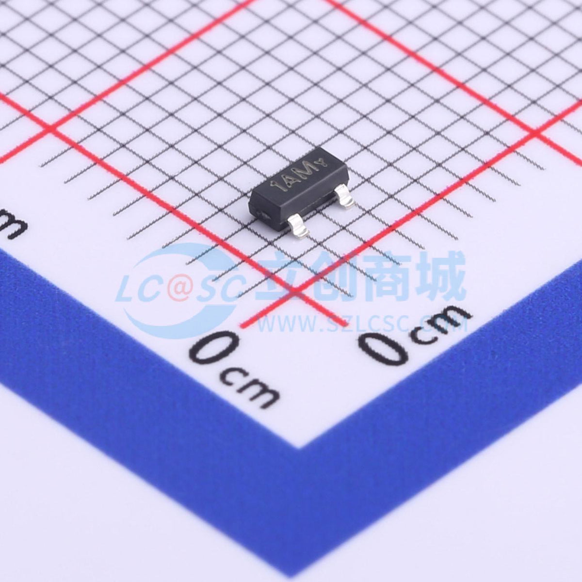 Transistor BJT MMBT3904(RANGE:100-300) NPN SOT-23 40V - Techcore Việt Nam