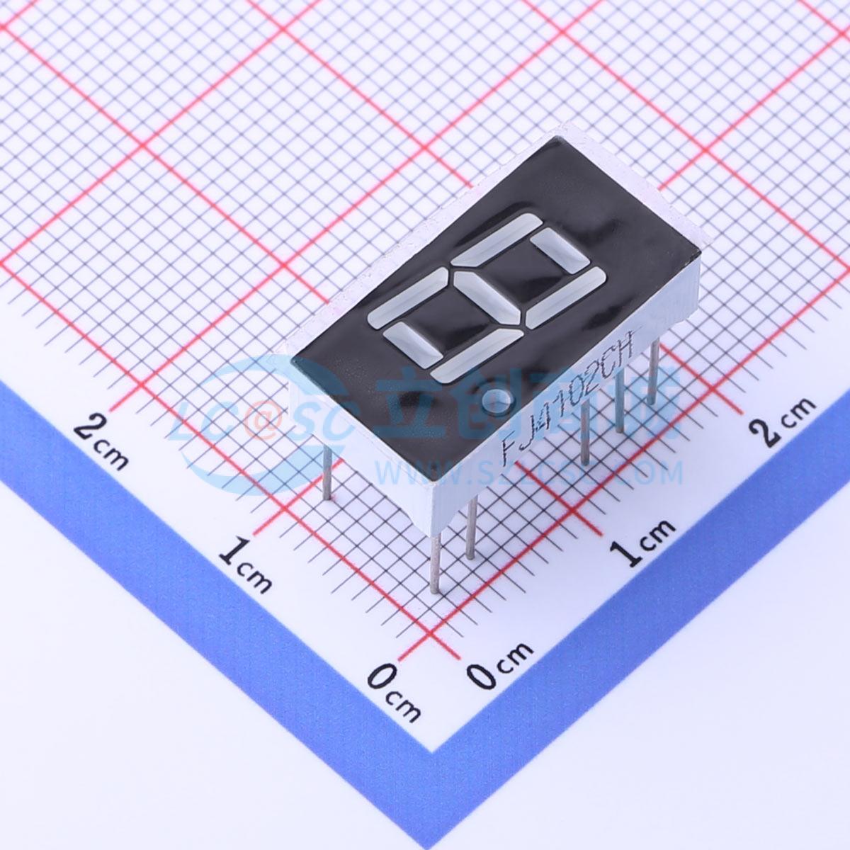 LED 7 đoạn FJ4102CH Cathode chung - Techcore Việt Nam