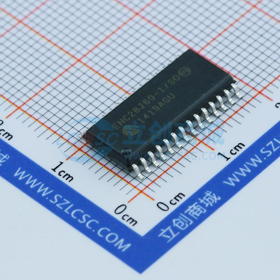 IC giao tiếp ENC28J60-I/SO MICROCHIP SOIC-28-300mil - Techcore Việt Nam