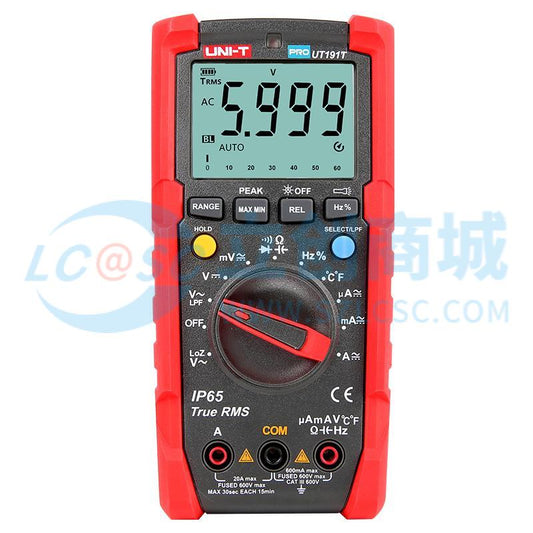 Đồng hồ vạn năng UT191T UNI-T True RMS Dùng Cho Đo Kiểm Điện Tử - Techcore Việt Nam