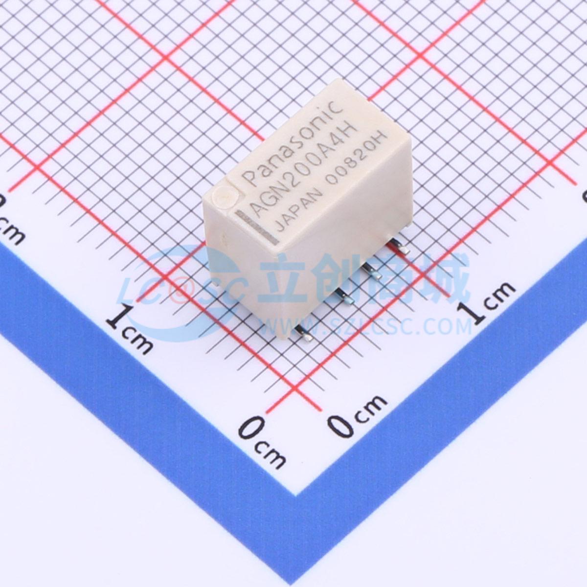 Rơ-le điện tử AGN200A4HZ PANASONIC 4.5V SMD,10.6x5.7mm - Techcore Việt Nam
