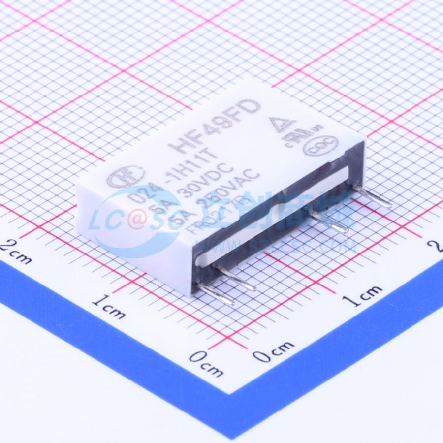 Rơ-le điện tử HF49FD/024-1H11T HF SIP,20x5mm - Techcore Việt Nam