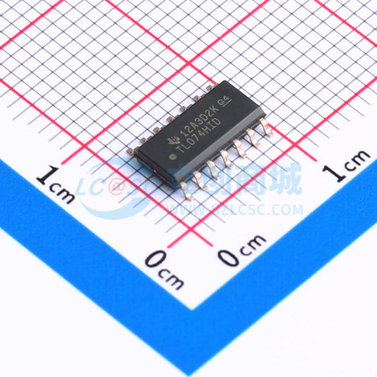 IC Khuếch Đại Thuật Toán Đầu Vào FET TL074HIDR Texas Instruments SOIC-14 4 kênh 40 V 5.25 MHz - Techcore Việt Nam