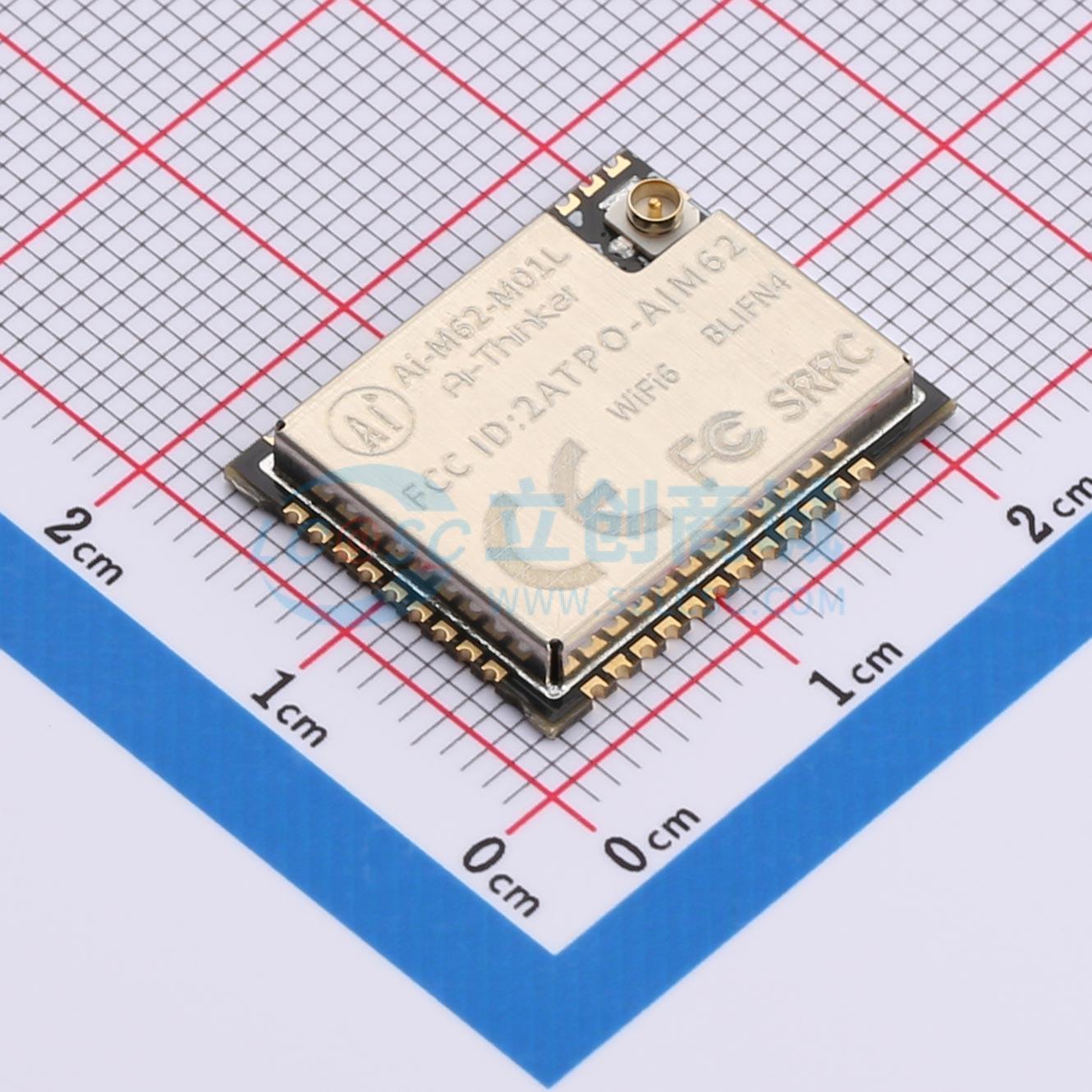 Module WiFi Ai-M62-M01L-I(BLIFN4) Ai-Thinker SMD 20x16mm 2.97V~3.6V - Techcore Việt Nam