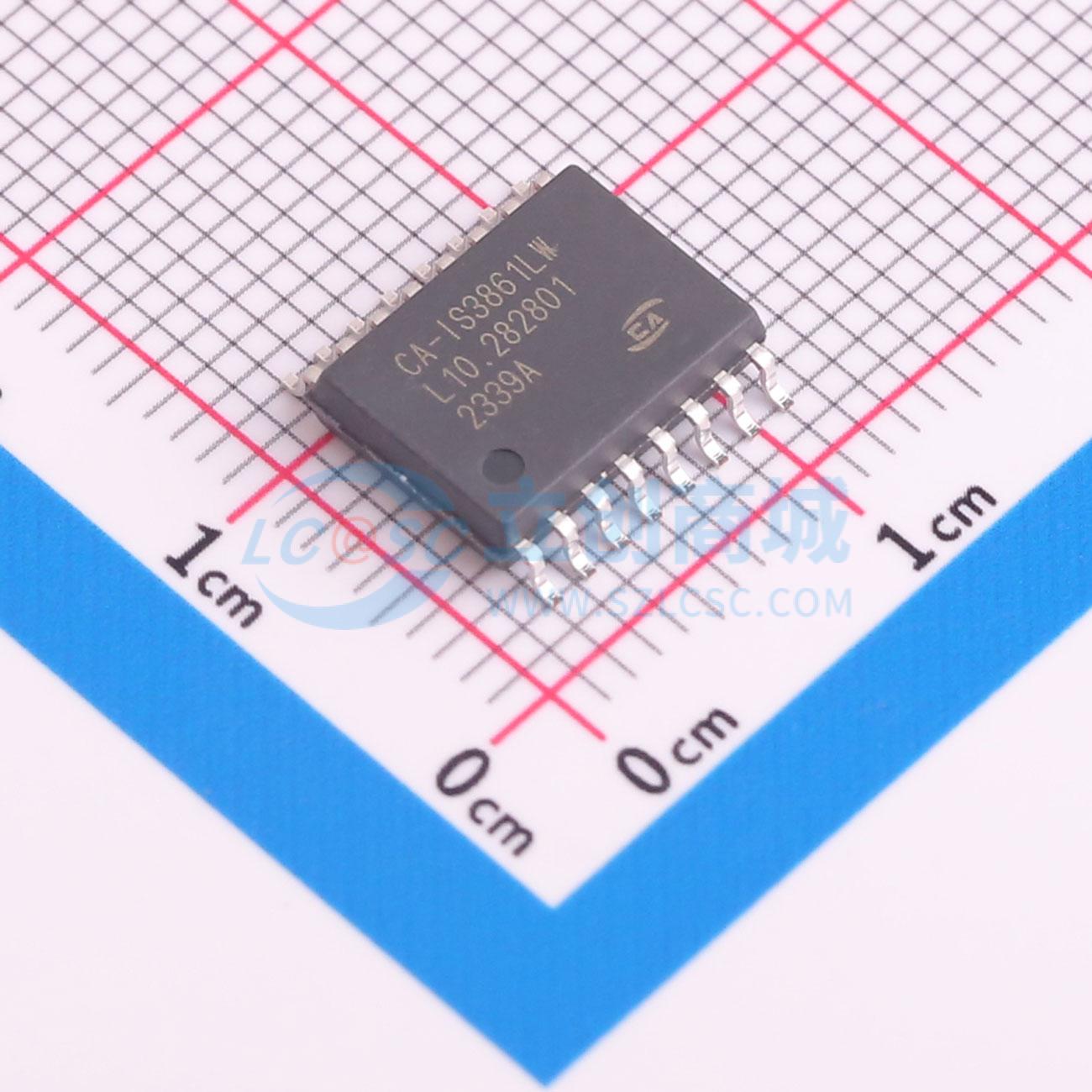 IC Cách Ly Số CA-IS3861LW Chipanalog SOIC-16-WB 150Mbps 5 Kênh - Techcore Việt Nam