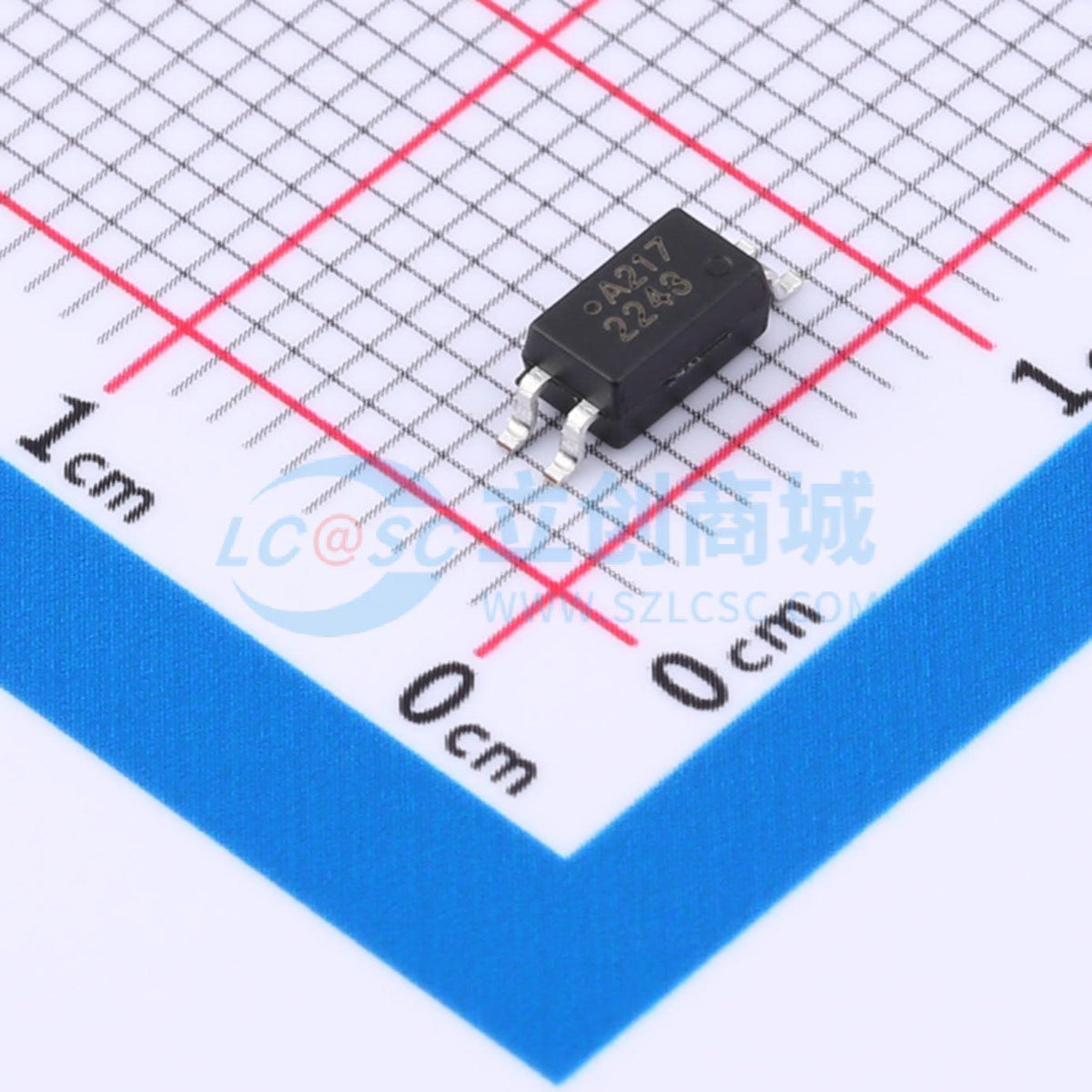 Optocoupler transistor ACPL-217-500E Broadcom SOP-4-2.8mm 1.2V - Techcore Việt Nam