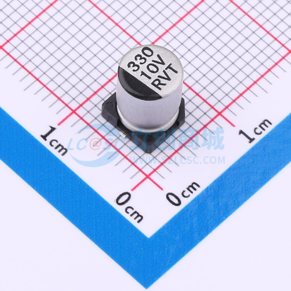 Linh kiện điện tử RVT1A331M0607 ROQANG SMD,D6.3xL7.7mm - Techcore Việt Nam