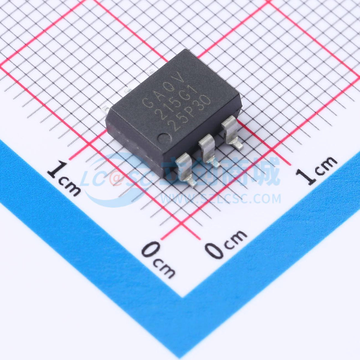 Relay bán dẫn MOS GAQV215G1EH SUPSiC SMD-6P 100V - Techcore Việt Nam