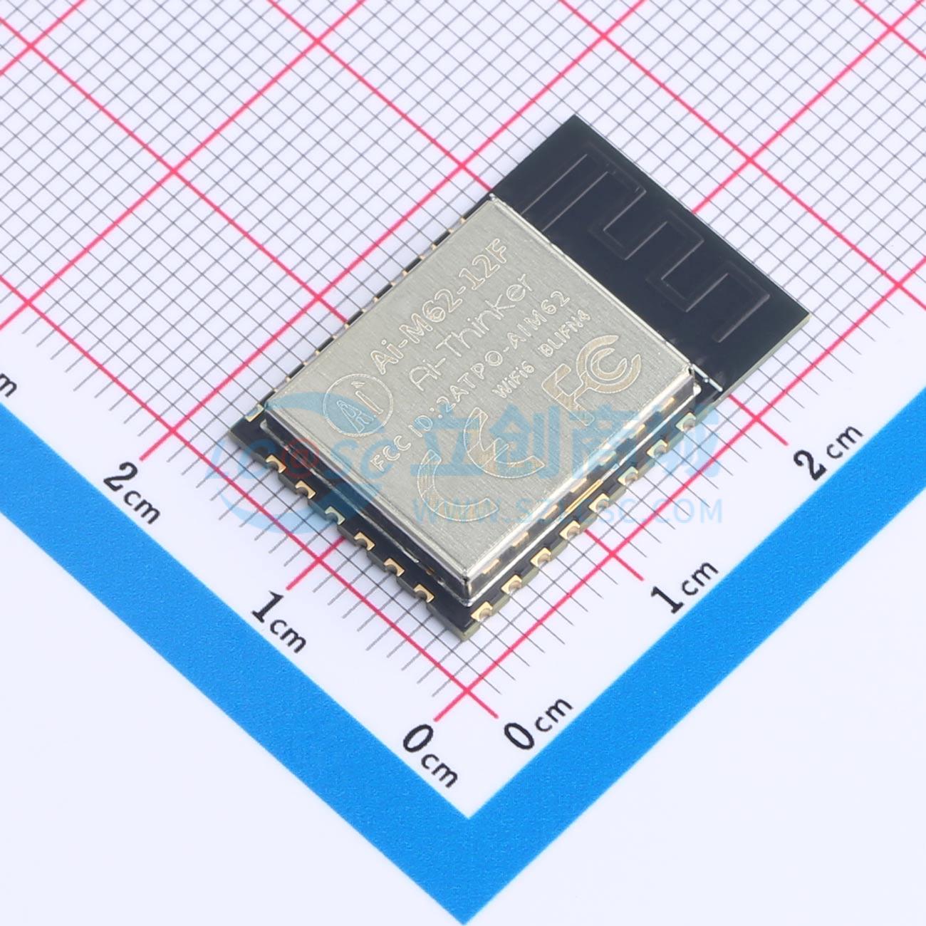 Module WiFi Ai-M62-12F Ai-Thinker SMD 24x16mm 2.4GHz - Techcore Việt Nam
