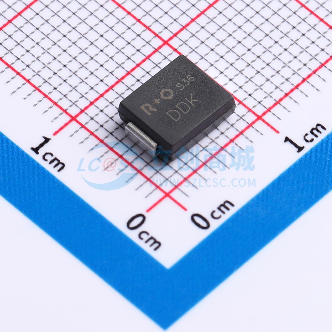Diode bảo vệ TVS/ESD SMDJ6.5CA R+O SMC 6.5V - Techcore Việt Nam