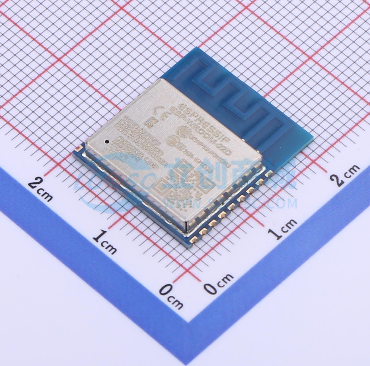 Module WiFi ESP-WROOM-02D-N2 ESPRESSIF SMD 20x18mm 2.4GHz - Techcore Việt Nam