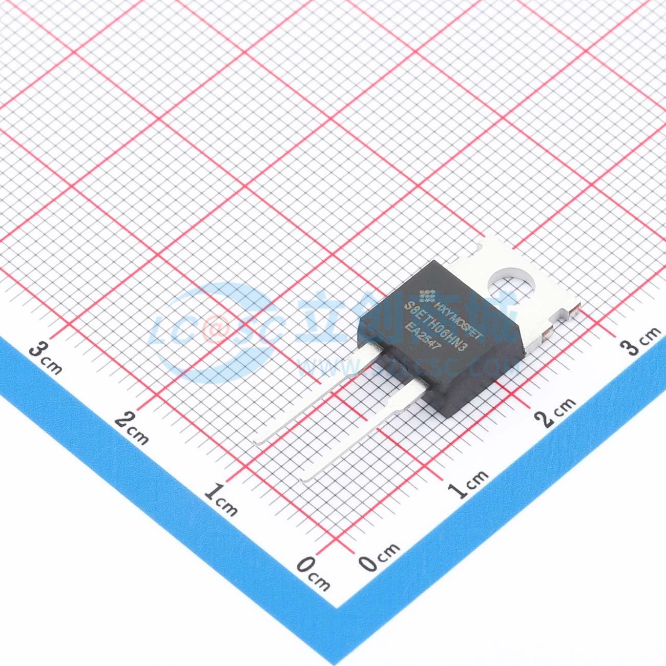 Diode SiC VS8ETH06HN3-HXY HXY MOSFET TO-220C-2L 1.38V@8A - Techcore Việt Nam