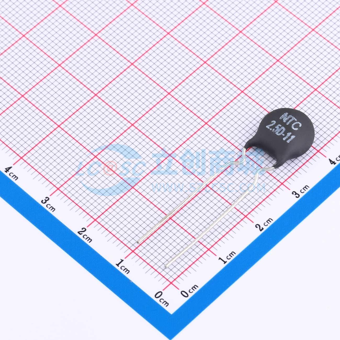 Điện trở nhiệt NTC 206RV185 KNSCHA Xuyên lỗ, P=7.5mm 2.5Ω - Techcore Việt Nam
