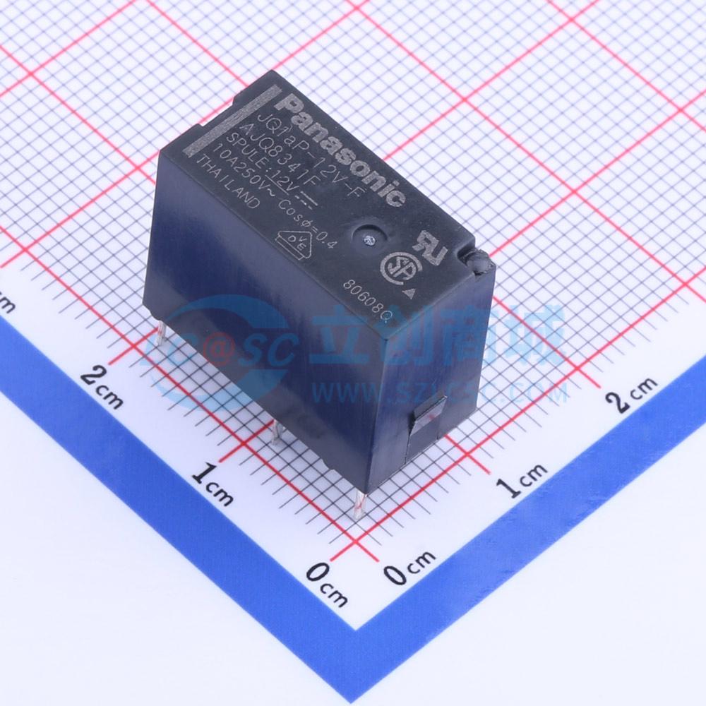 Rơ-le điện tử JQ1aP-12V-F PANASONIC 12V THT,20x10mm - Techcore Việt Nam