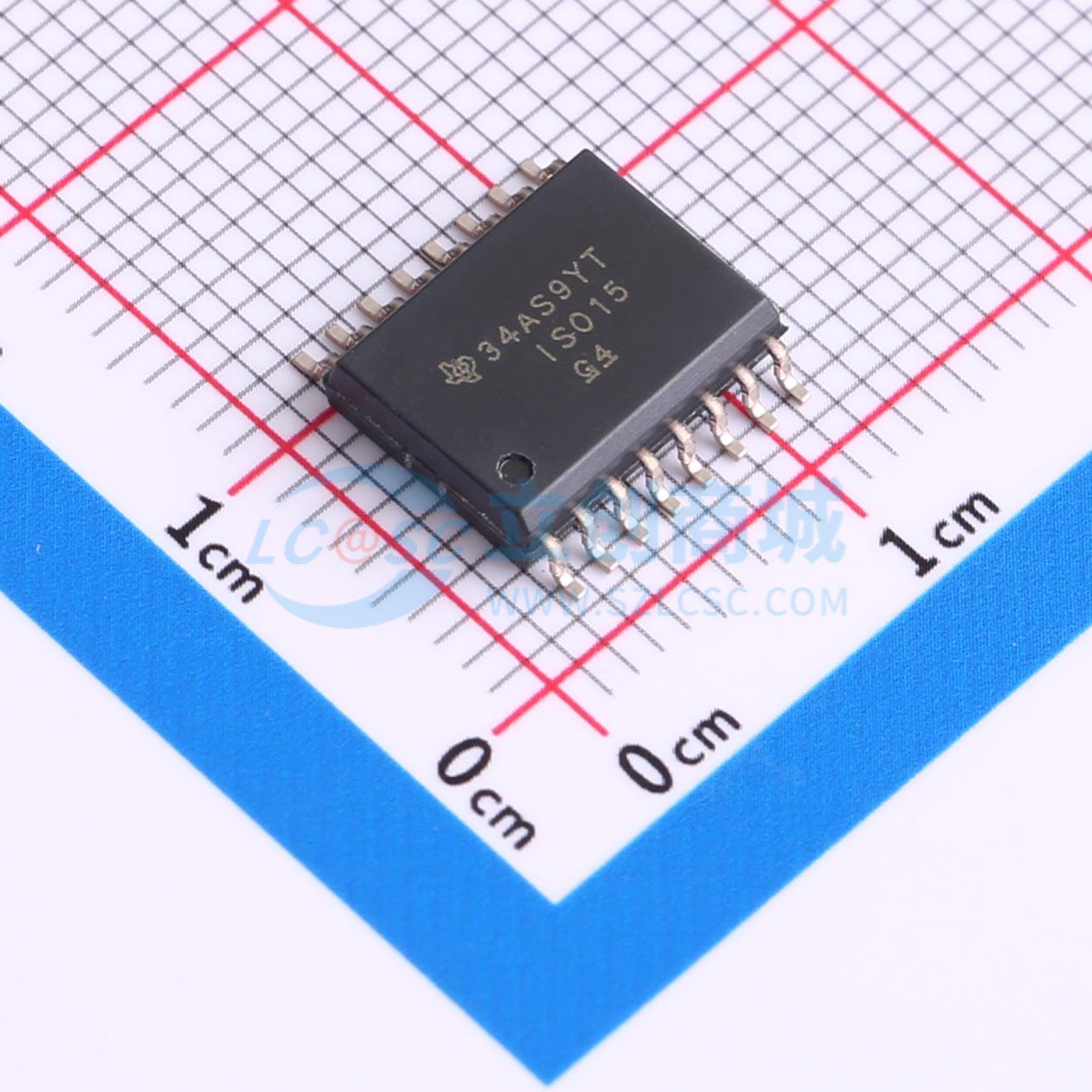 IC Thu Phát RS485/RS422 Cách Ly ISO15DWR TI SOIC-16-300mil Bán song công - Techcore Việt Nam