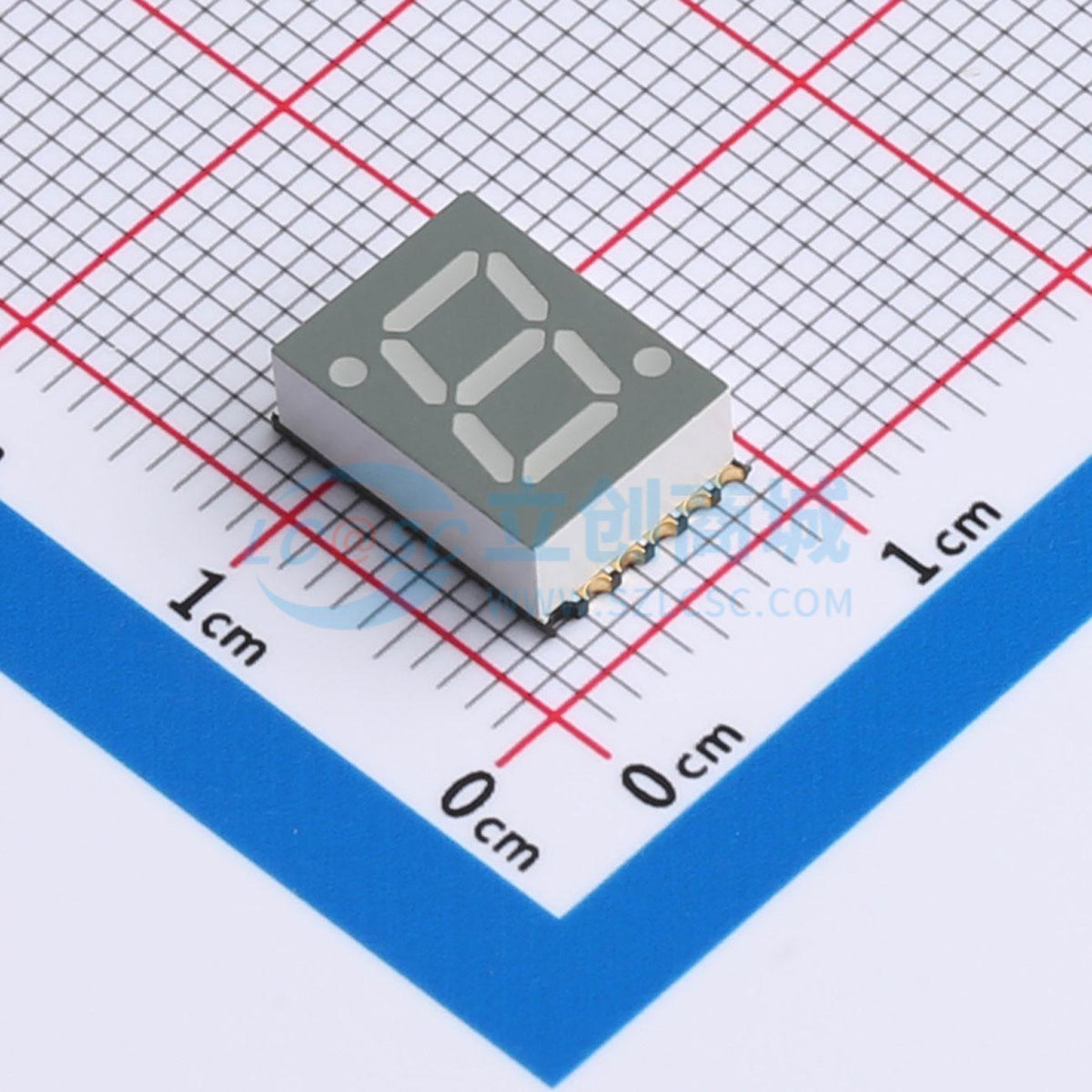 LED 7 đoạn GS2816AW-G Guangcai Display SMD,11x7.5mm Anode chung - Techcore Việt Nam
