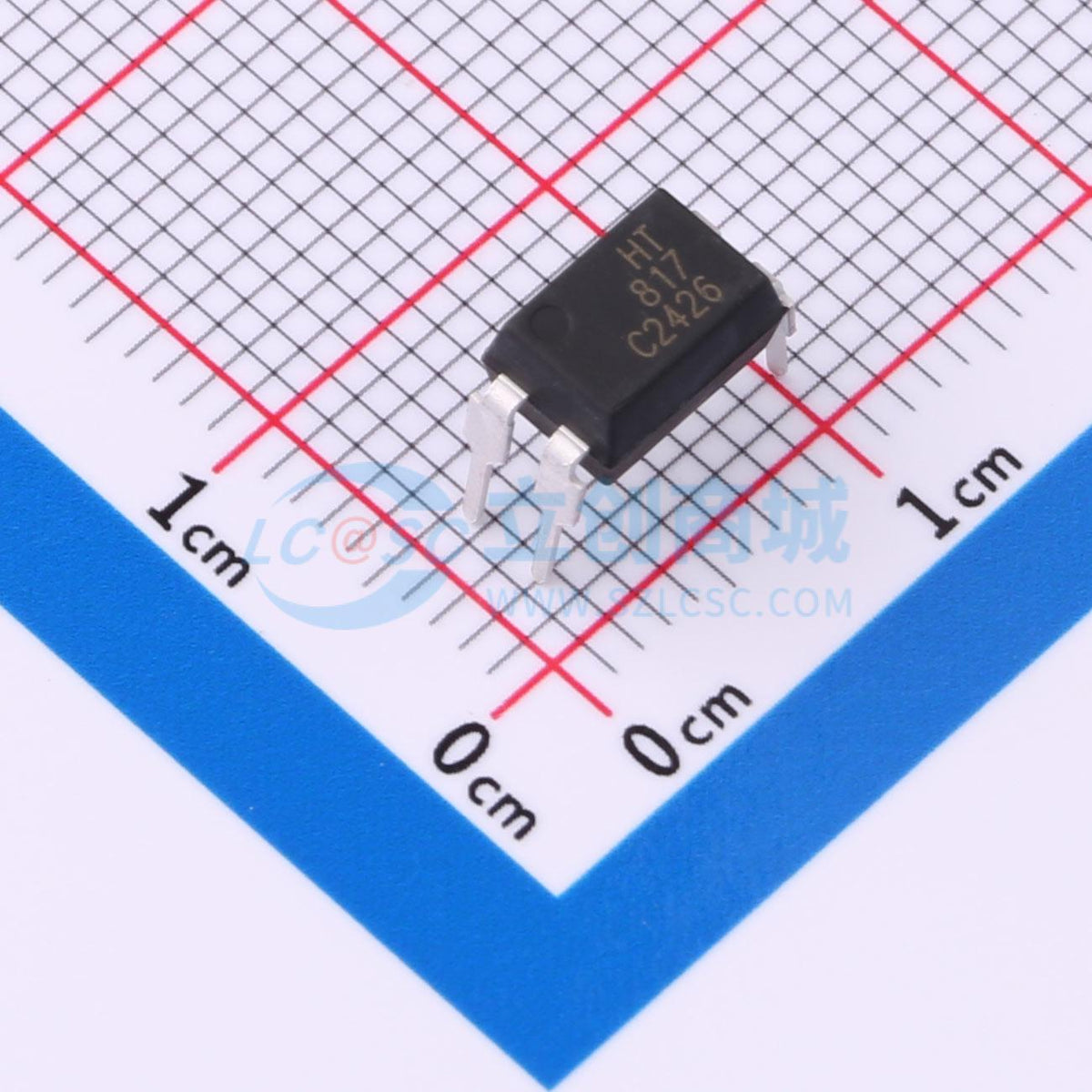 Optocoupler transistor HT-817-C-F Hengtuo DIP-4 1.2V - Techcore Việt Nam