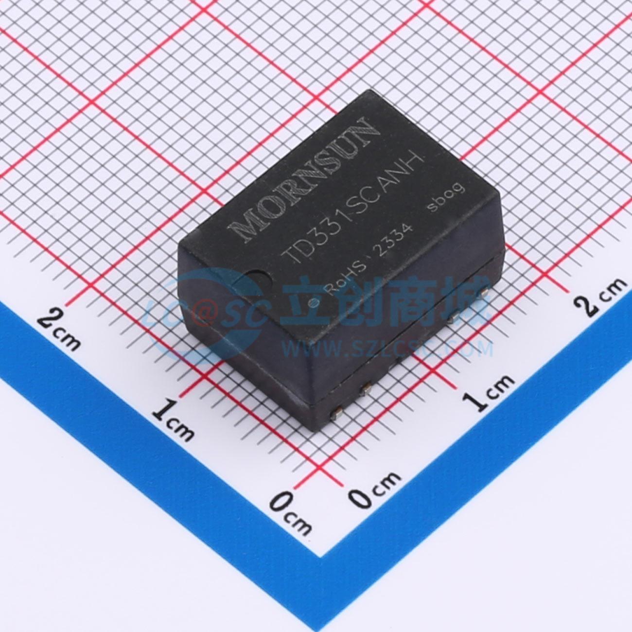 IC Thu Phát CAN Cách Ly Tích Hợp Nguồn TD331SCANH MORNSUN SMD-9 - Techcore Việt Nam