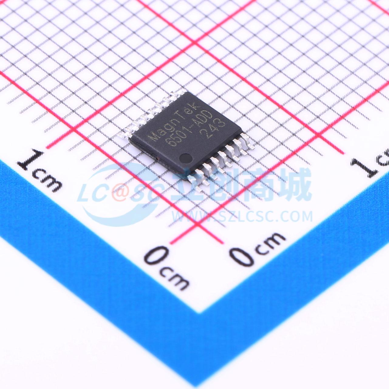 Cảm biến vị trí MT6501GT-ADD NOVOSENSE TSSOP-16 4.5V~5.5V SPI - Techcore Việt Nam