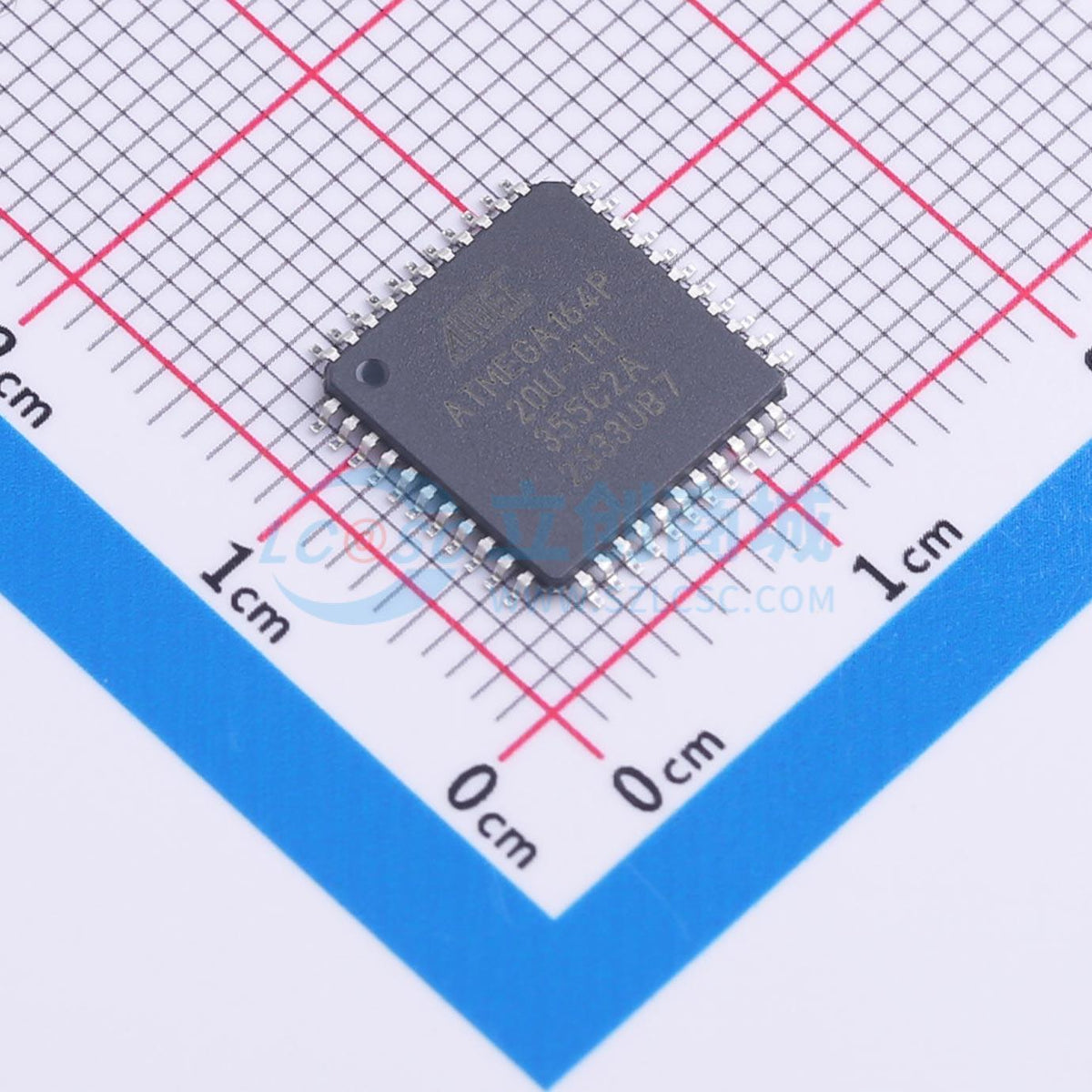 Comparator ATMEGA164P-20AUR MICROCHIP TQFP-44(10x10) - Techcore Việt Nam