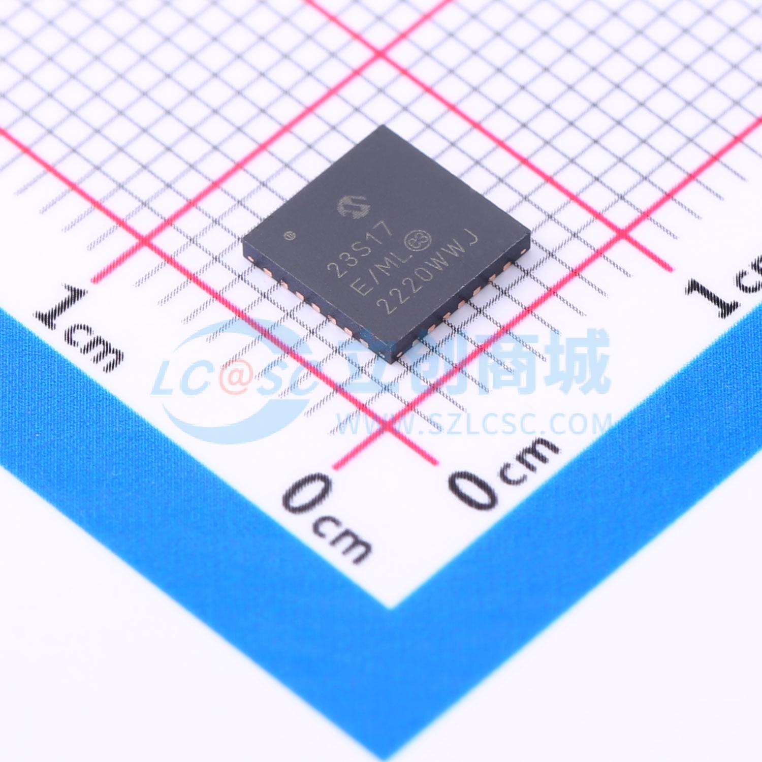 IC giao tiếp MCP23S17T-E/ML MICROCHIP QFN-28-EP(6x6) - Techcore Việt Nam