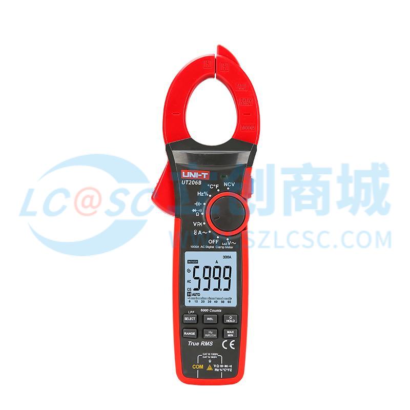 Ampe kìm UT206B UNI-T NCV True RMS Dùng Cho Đo Kiểm Điện Tử - Techcore Việt Nam