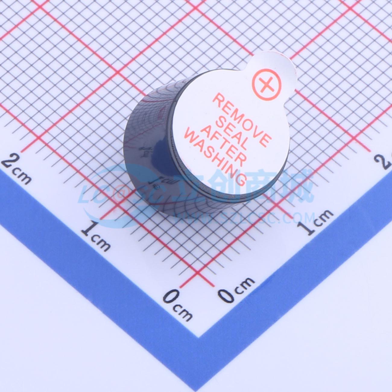 Còi buzzer SUN-1295Y-0327-45P7.6 S&S Xuyên lỗ,D=12mm - Techcore Việt Nam