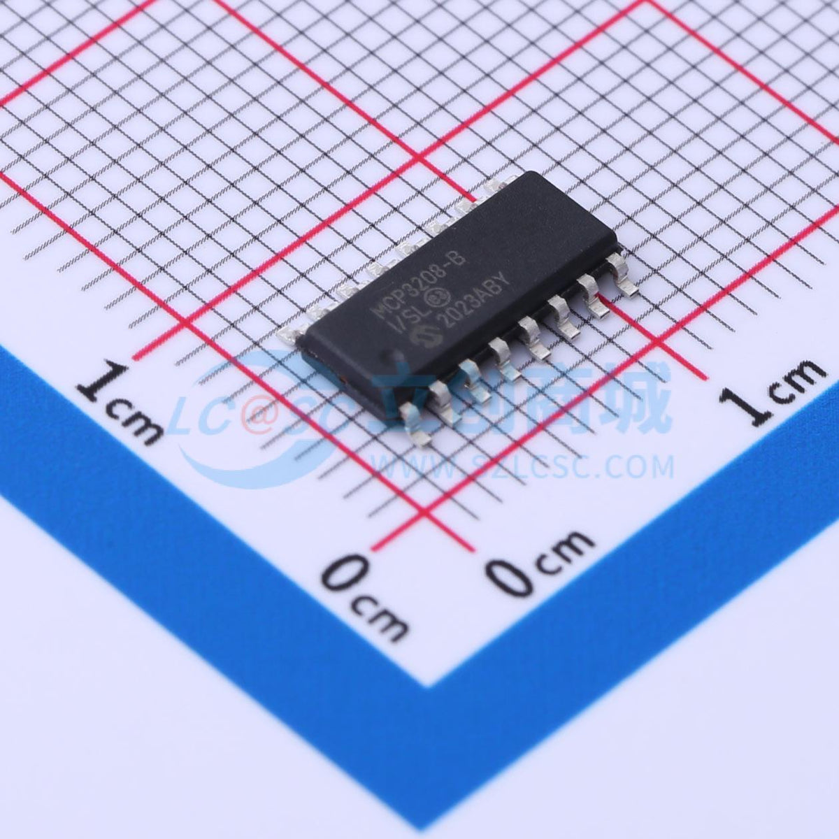 IC ADC MCP3208T-BI/SL SOIC-16 - Techcore Việt Nam