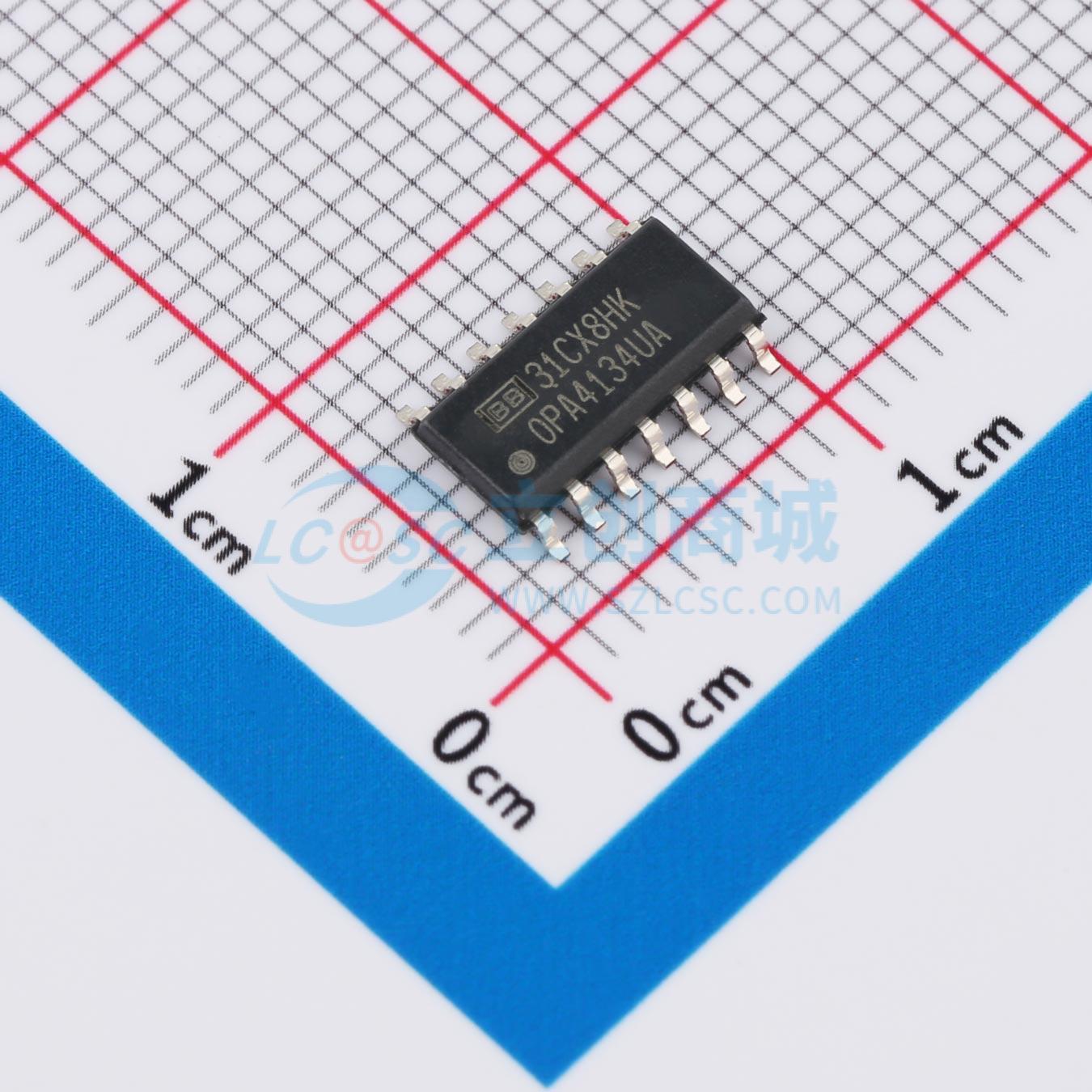 IC Khuếch Đại Công Suất Âm Thanh OPA4134UA/2K5 Texas Instruments SOIC-14 4 kênh - Techcore Việt Nam