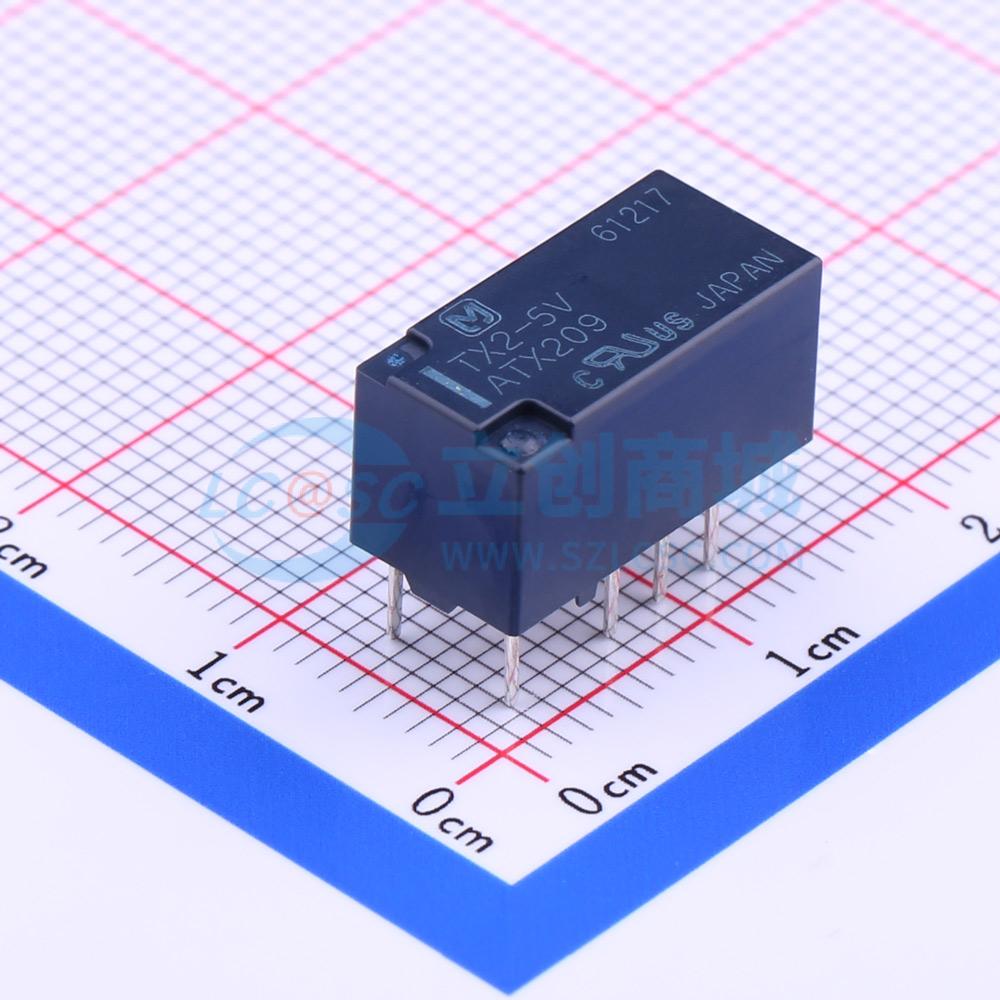 Relay Tín Hiệu TX2-5V PANASONIC DIP,15x7.4mm 5V Cho Mạch Điều Khiển - Techcore Việt Nam