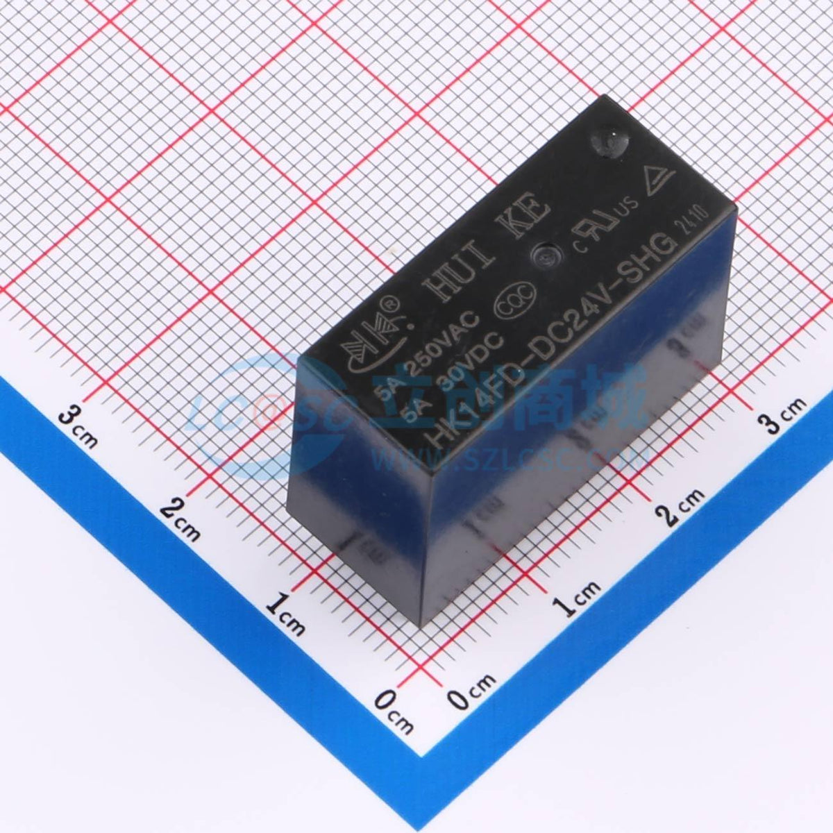 Rơ-le công suất HK14FD-DC24V-SHG HUIKE 24V DIP,29x12.7mm - Techcore Việt Nam