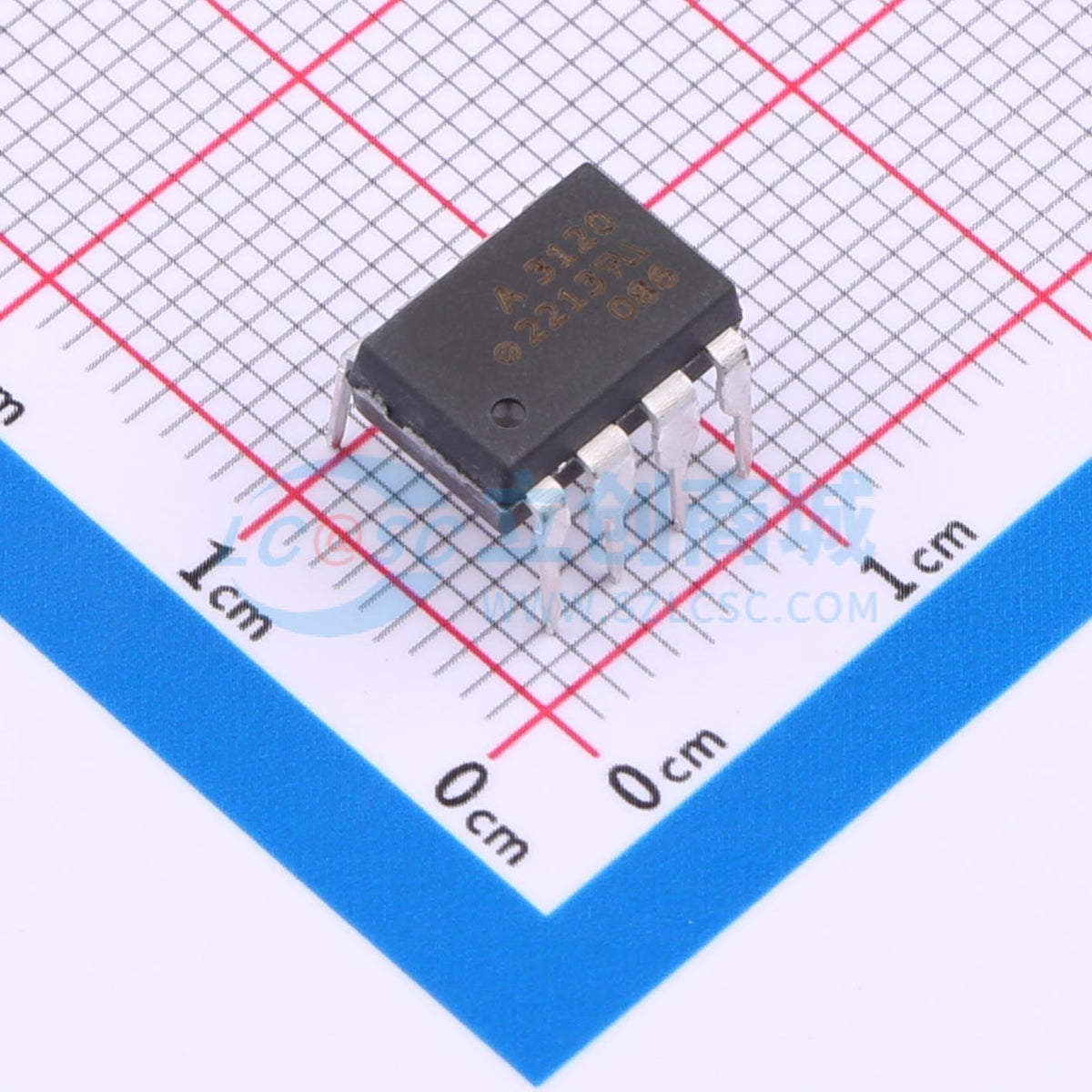 Optocoupler logic HCPL-3120-000E Broadcom DIP-8 - Techcore Việt Nam