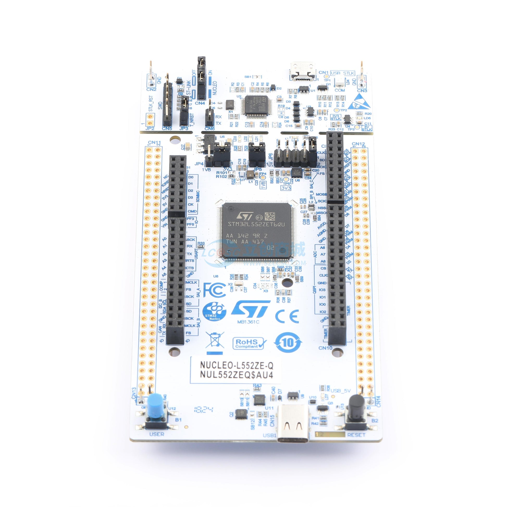 Bo mạch phát triển NUCLEO-L552ZE-Q ST - Techcore Việt Nam
