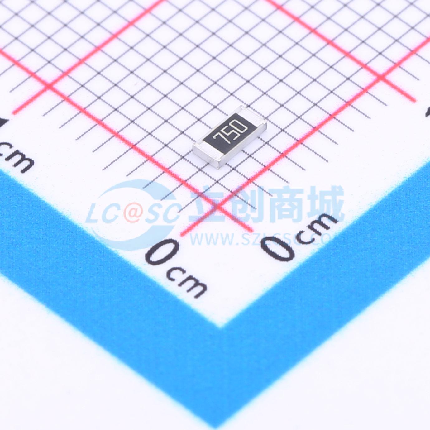 Điện Trở Dán SMD FRC1206J750 TS FOJAN 1206 75Ω ±5% 250mW - Techcore Việt Nam