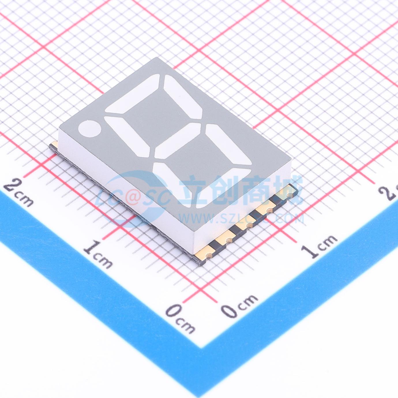 LED 7 đoạn GS5611CPG-G Guangcai Display SMD,19x12.4mm - Techcore Việt Nam
